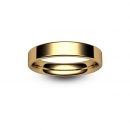 9ct Rose Gold Modern Flat Court Wedding Ring