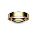 9ct Rose Gold Modern Flat Court Wedding Ring