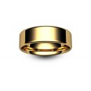 9ct Rose Gold Modern Flat Court Wedding Ring