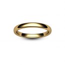 18ct Yellow Gold Slight Court Wedding Ring