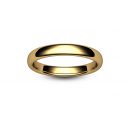 18ct Yellow Gold Slight Court Wedding Ring