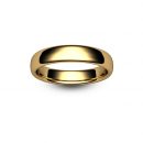 18ct Yellow Gold Slight Court Wedding Ring