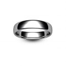 18ct White Gold Slight Court Wedding Ring