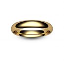 18ct Yellow Gold Traditional Court Wedding Ring